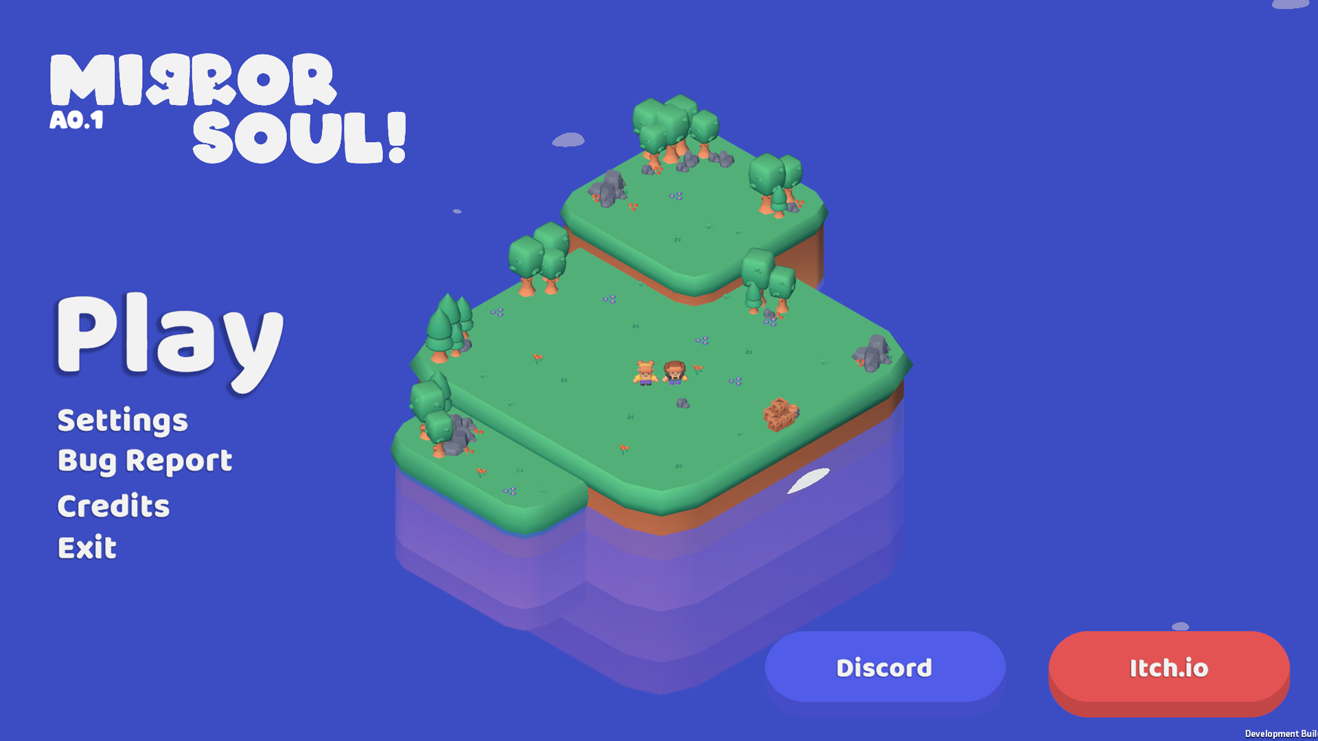 Mirror Soul! main menu