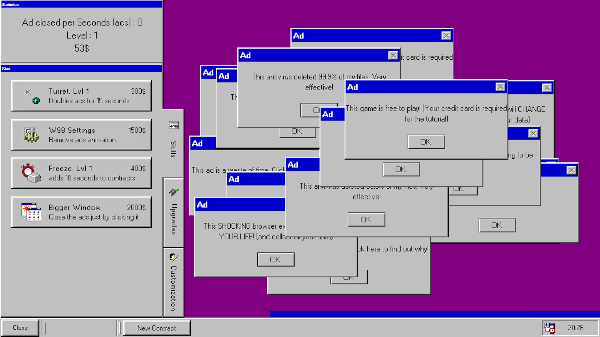 No More Ads game screenshot 1