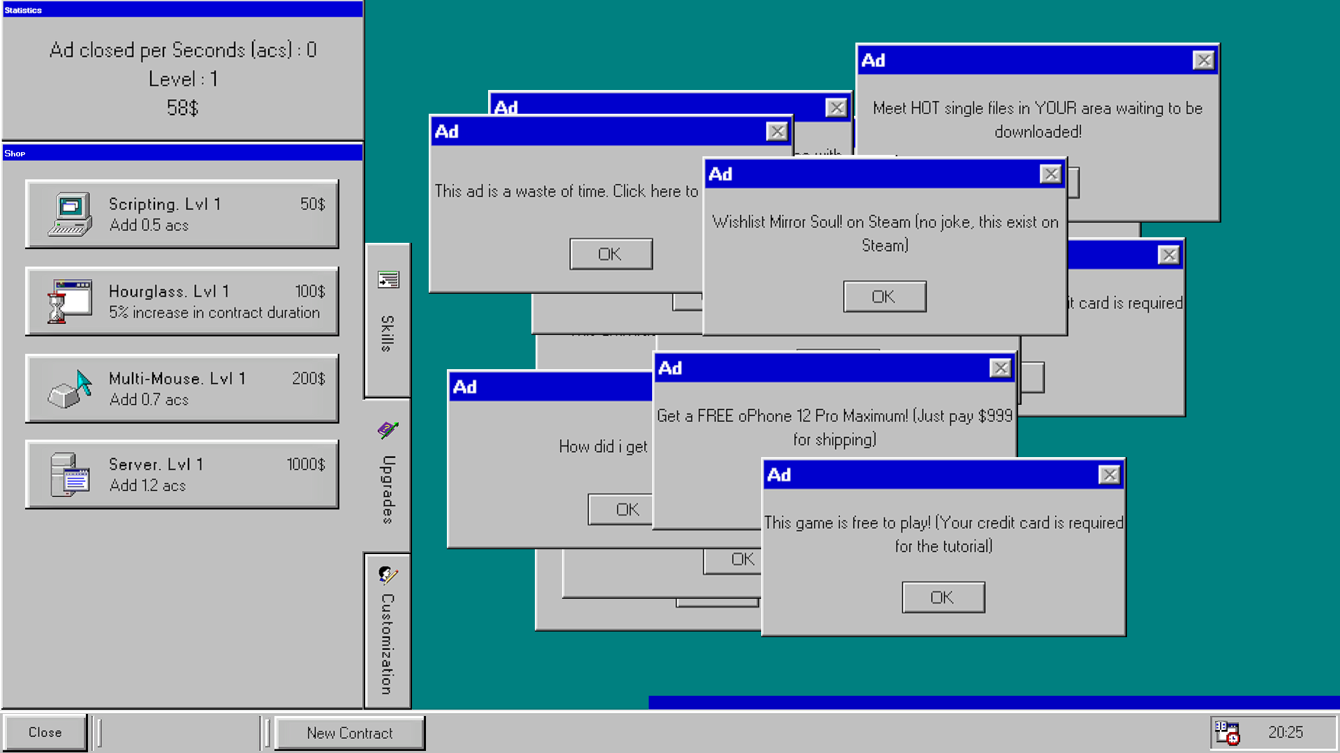 No More Ads game screenshot 2